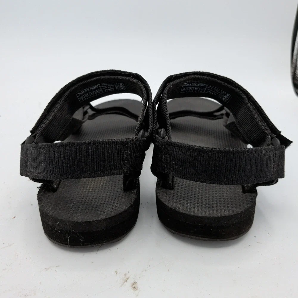 Teva Original Universal Black Sport Sandals Mens 7 Womens 9 1003987 Hiking Shoes